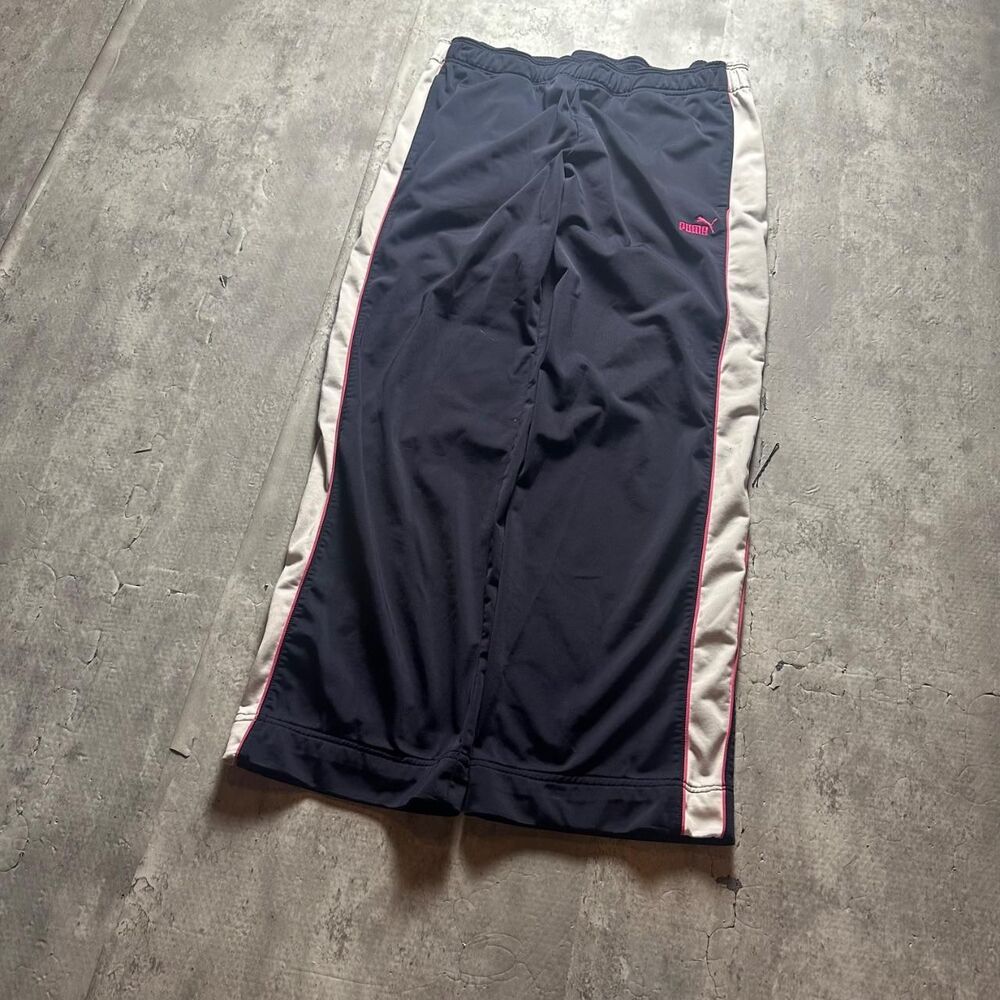Puma Women's Navy and Black Joggers-tracksuits